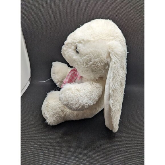 Inter American products bunny rabbit plush white pink 8: stuffed animal - Picture 5 of 8